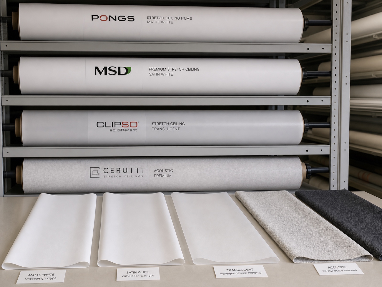 Полотна Pongs MSD Clipso Cerutti